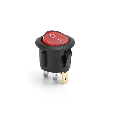 防水ラウンドロッカースイッチにはロングスローオプションはありますか?