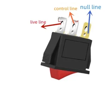 ロッカースイッチの接続方法